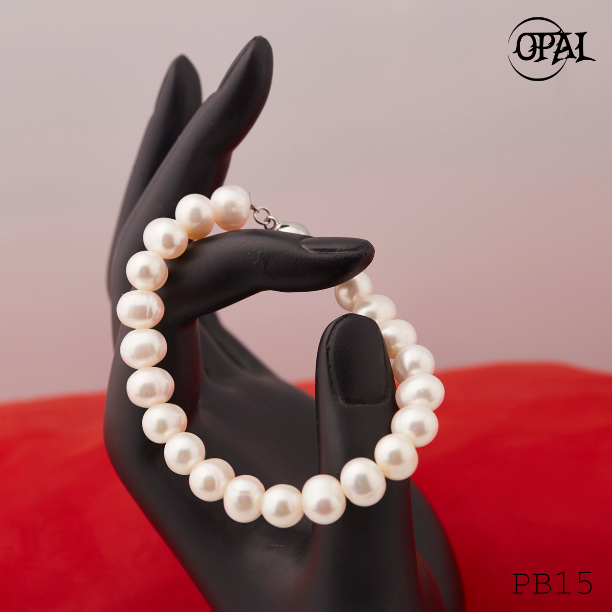PB15 - Chuỗi vòng tay ngọc trai OPAL
