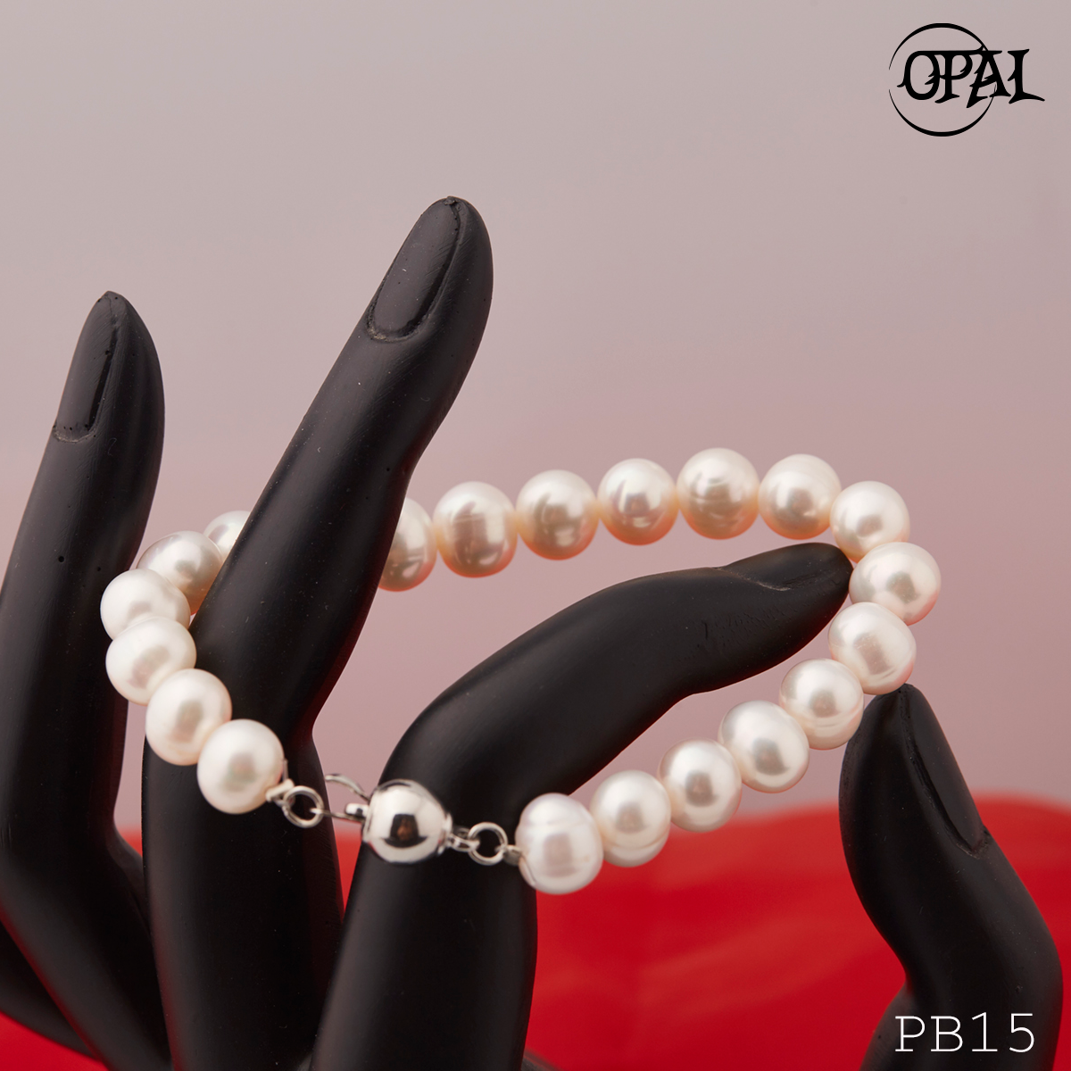 PB15 - Chuỗi vòng tay ngọc trai OPAL