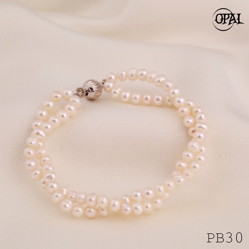 PB30 - Chuỗi vòng tay ngọc trai OPAL