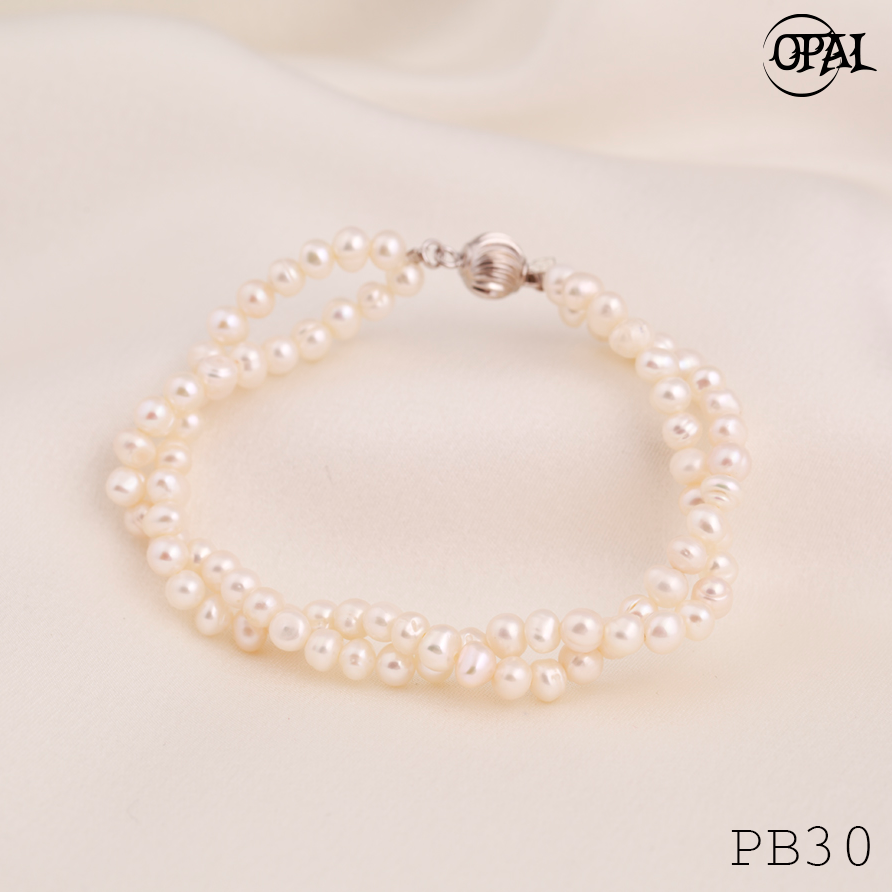 PB30 - Chuỗi vòng tay ngọc trai OPAL