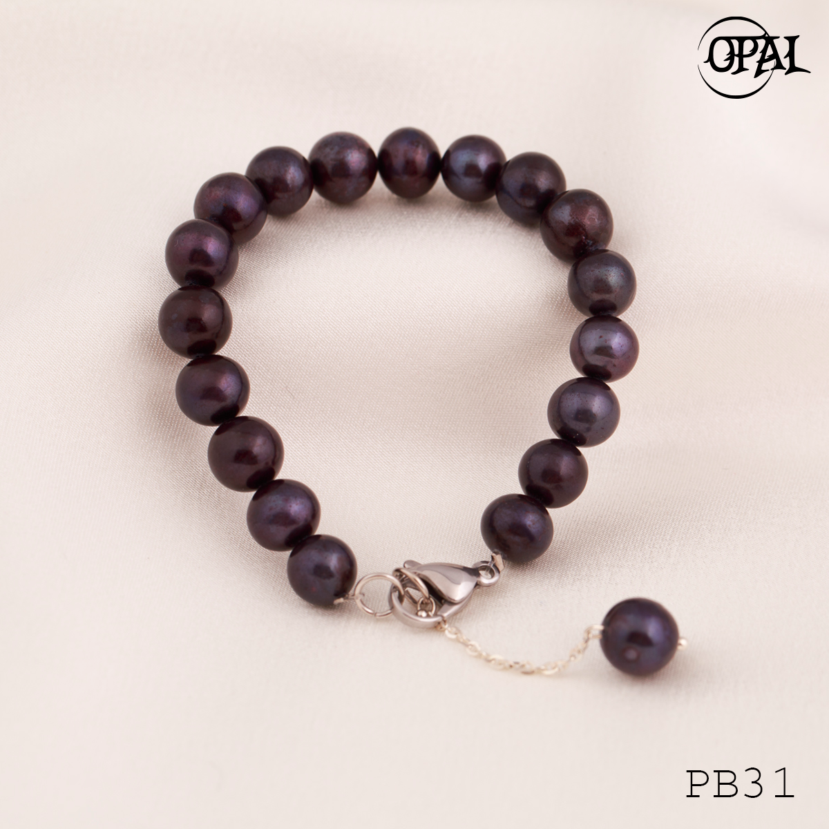 PB31 - Chuỗi vòng tay ngọc trai OPAL