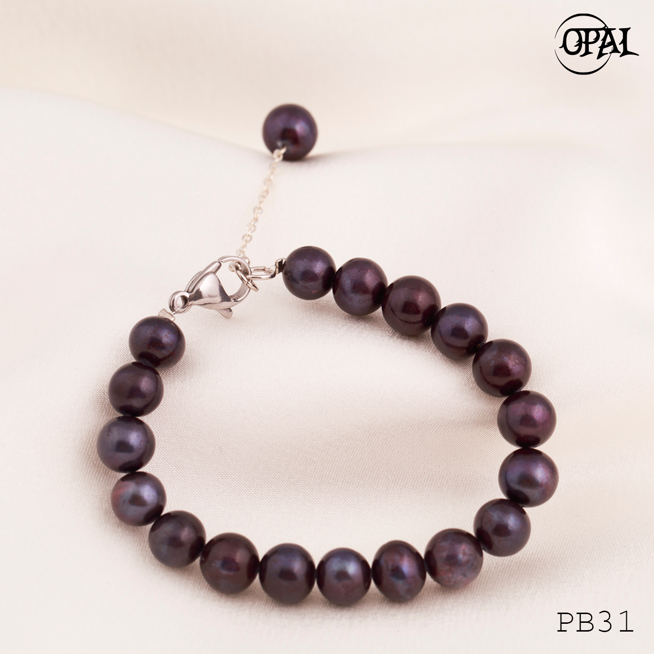 PB31 - Chuỗi vòng tay ngọc trai OPAL