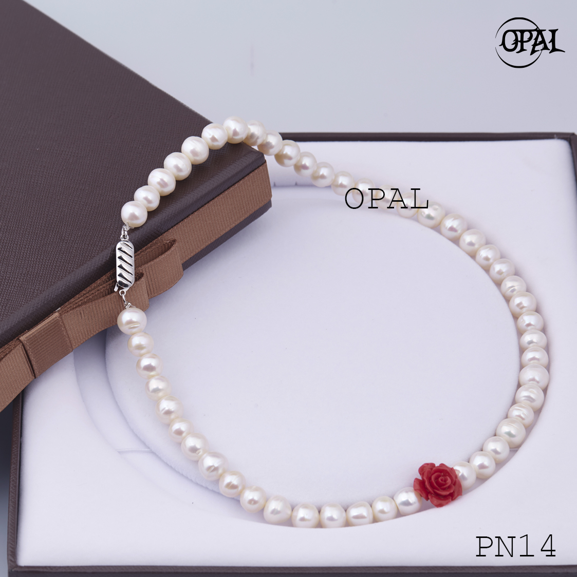 PN14 - Chuỗi vòng cổ ngọc trai OPAL
