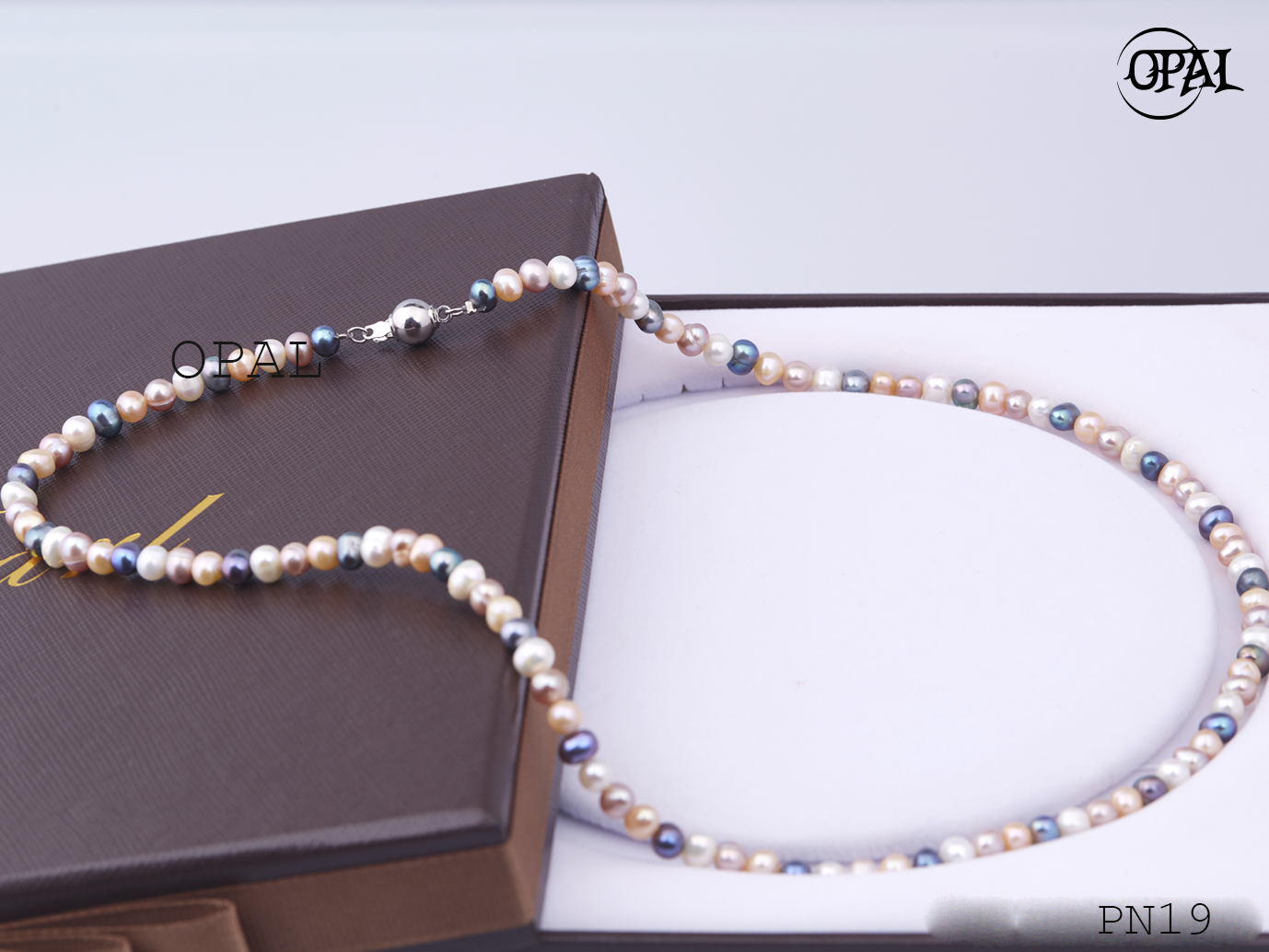PN19- Chuỗi vòng cổ ngọc trai OPAL