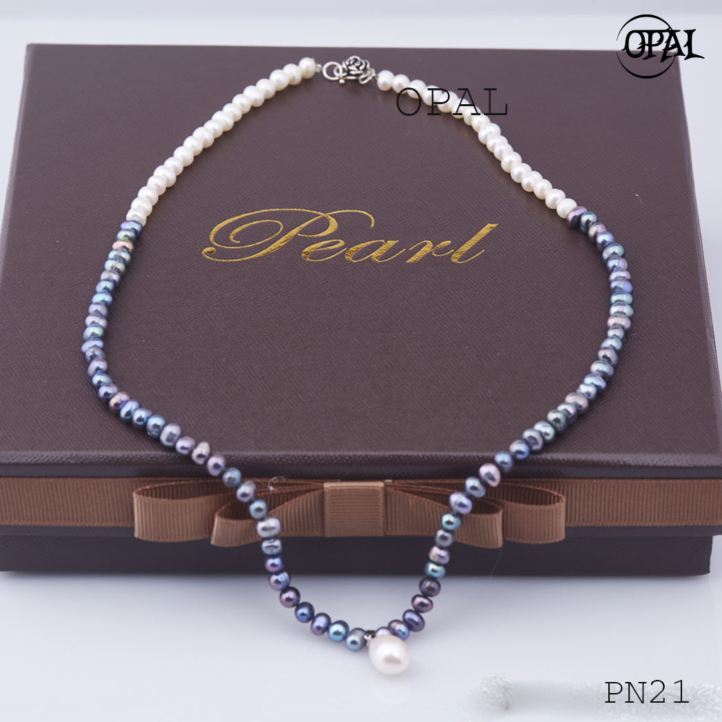 PN21- Chuỗi vòng cổ ngọc trai OPAL