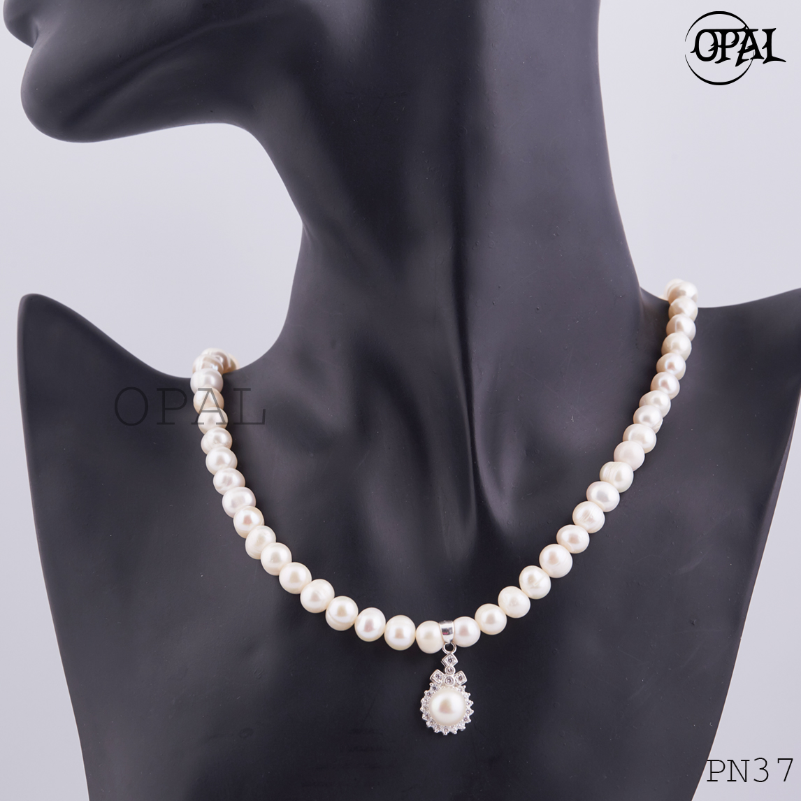 PN37- Chuỗi vòng cổ ngọc trai OPAL