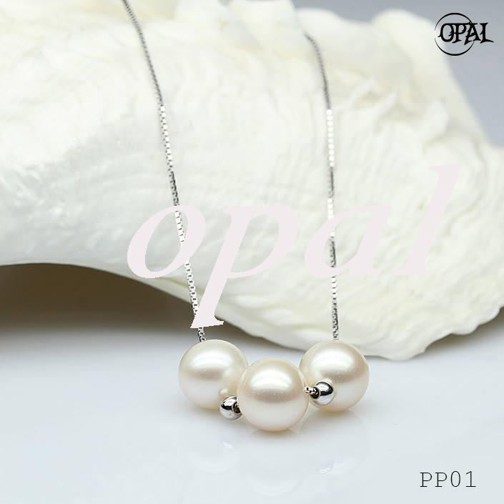 PP01 - Dây chuyền ngọc trai liền mặt OPAL