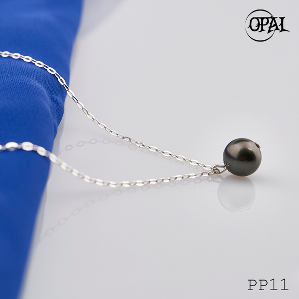  PP11- Dây chuyền bạc kèm mặt Ngọc Trai OPAL 
