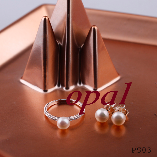  PS03 - Bộ trang sức ngọc trai  OPAL 