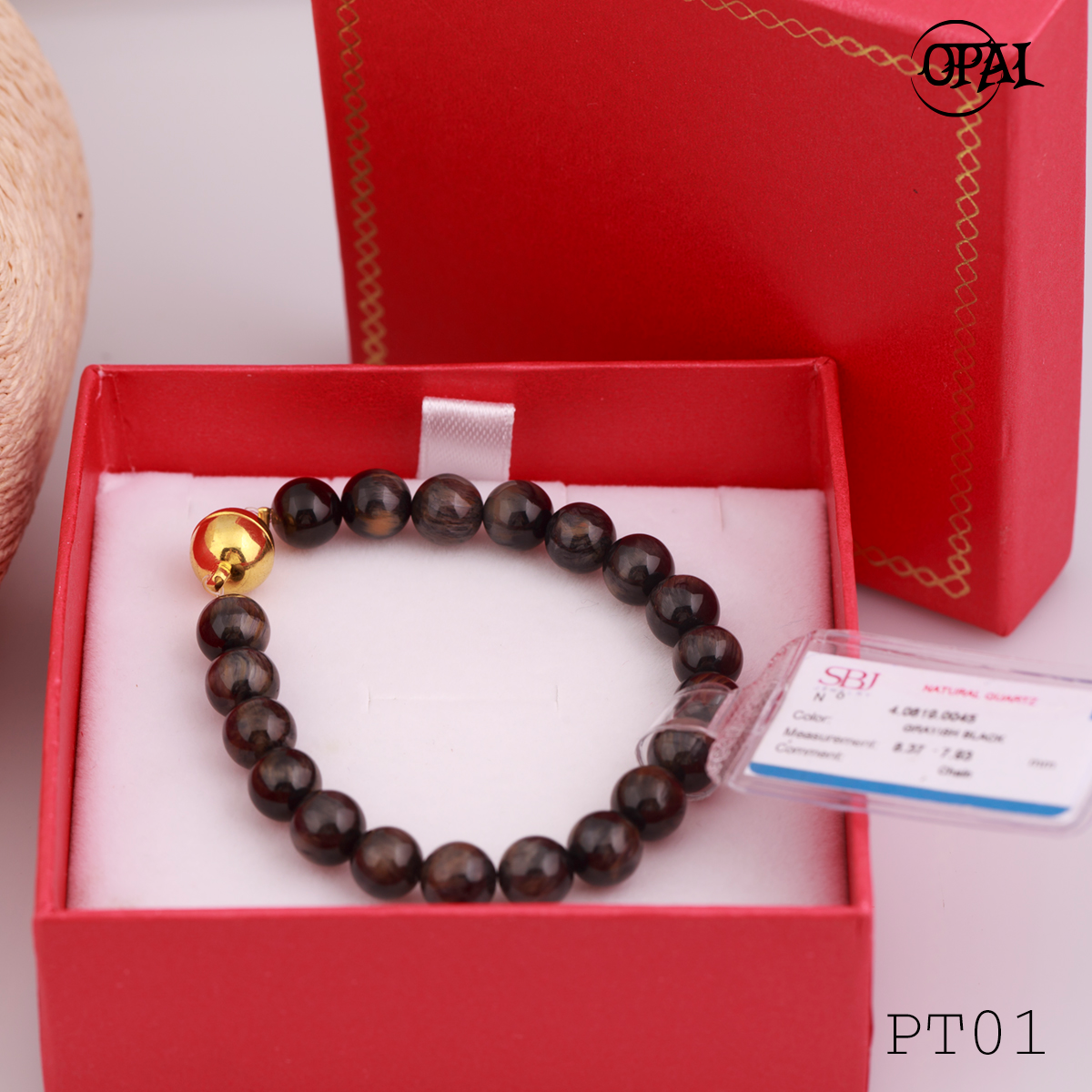 PT01 - Vòng tay thạch anh thiên nhiên