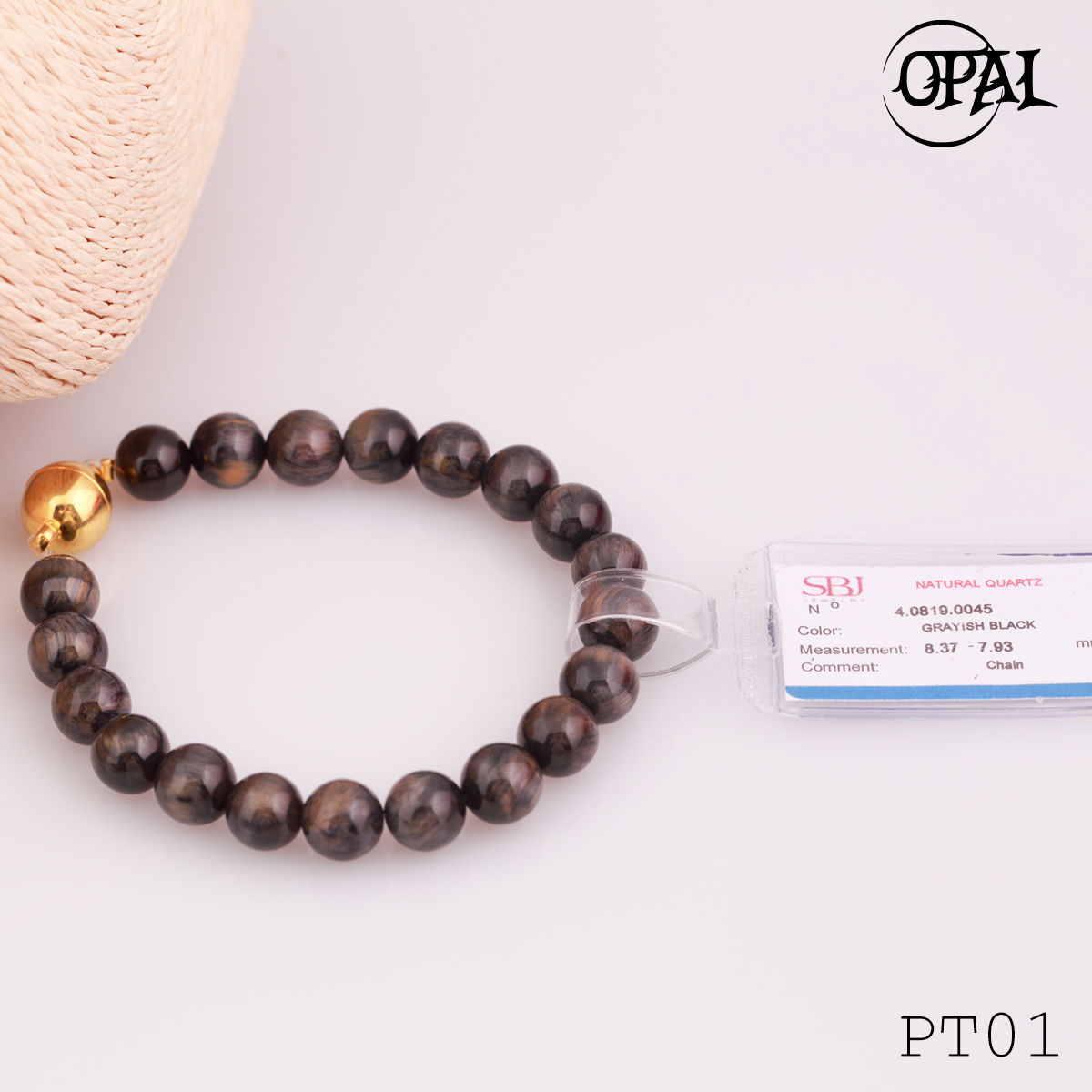 PT01 - Vòng tay thạch anh thiên nhiên