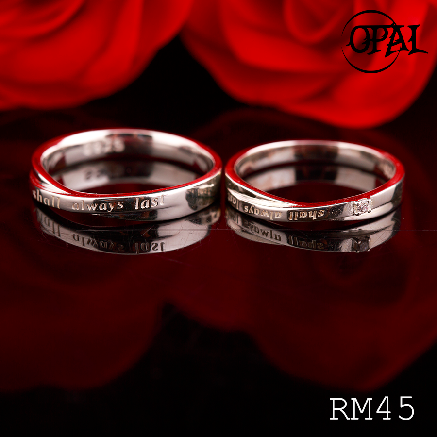 RM45 - Nhẫn tình nhân cao cấp Opal