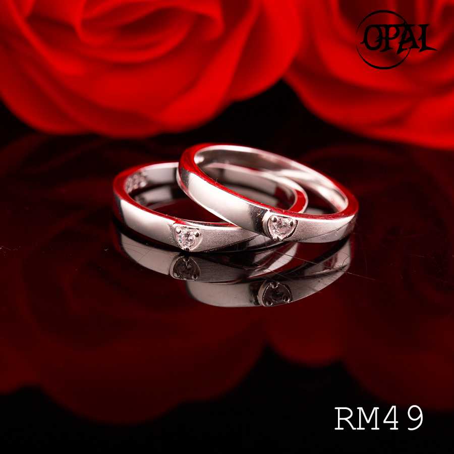 RM49 - Nhẫn tình nhân cao cấp Opal