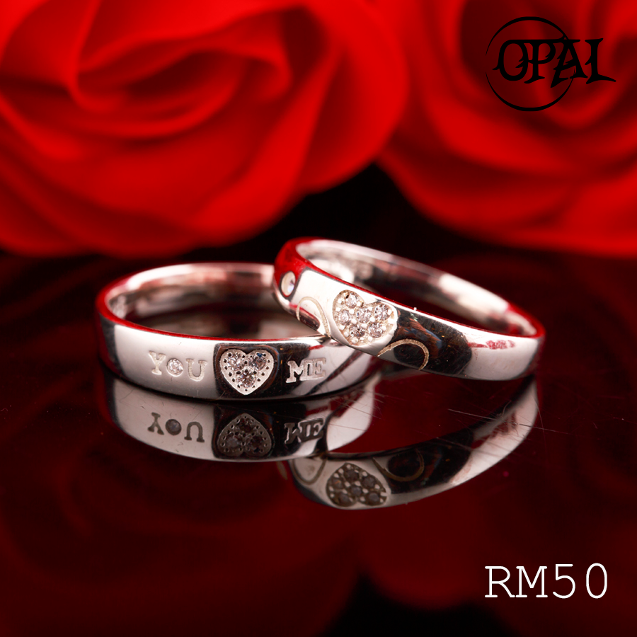 RM50 - Nhẫn tình nhân cao cấp Opal