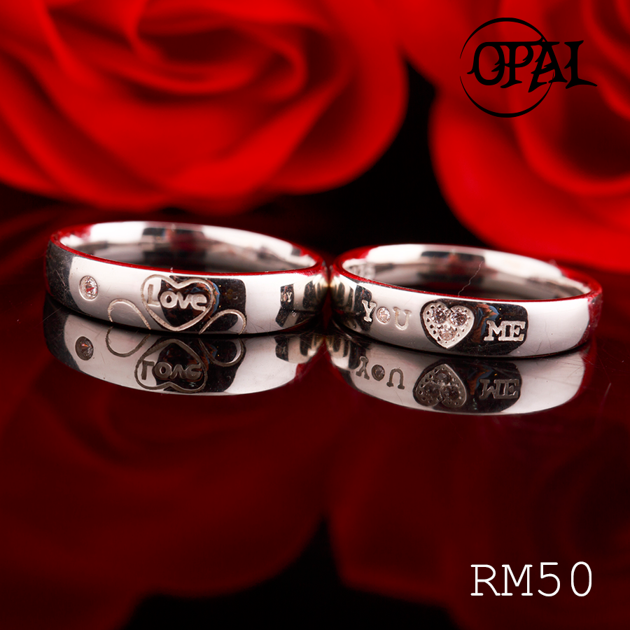 RM50 - Nhẫn tình nhân cao cấp Opal
