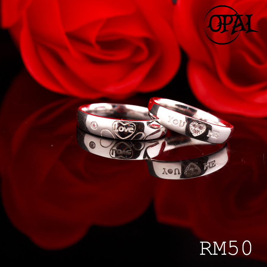 RM50 - Nhẫn tình nhân cao cấp Opal
