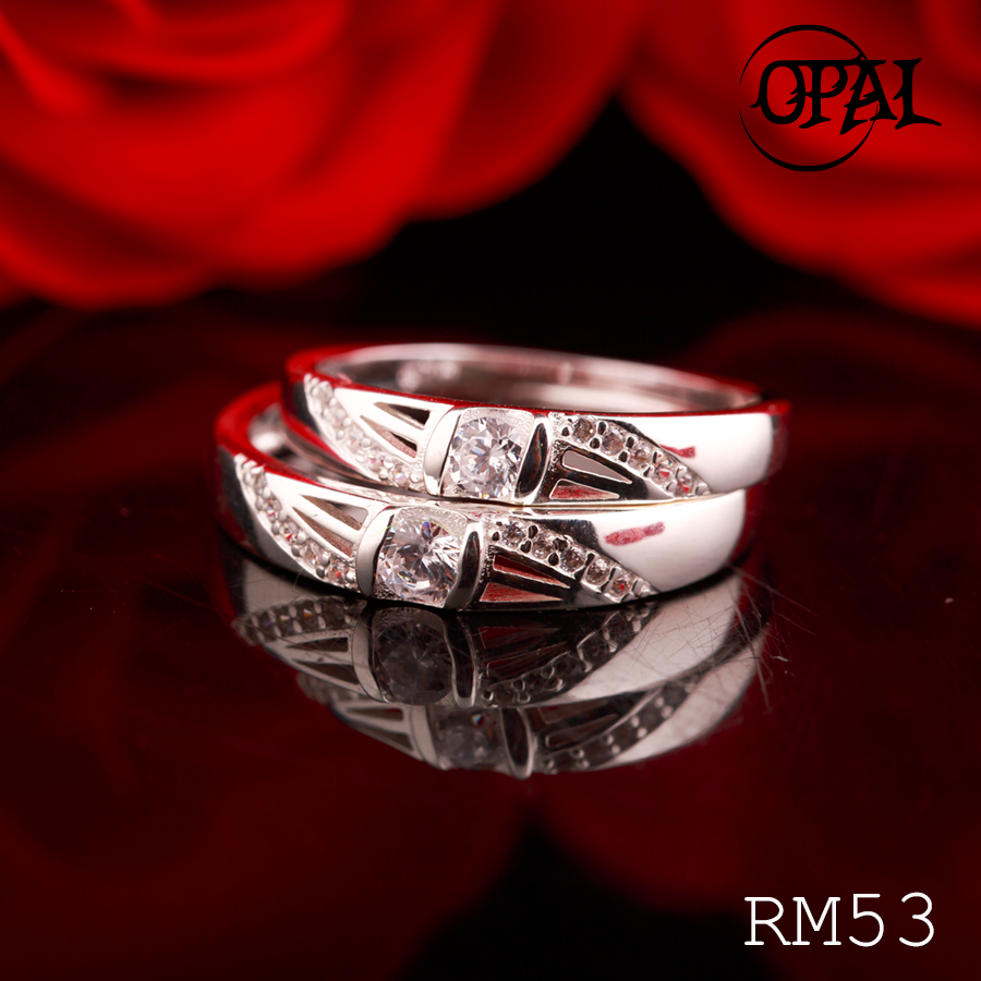 RM53 - Nhẫn tình nhân cao cấp Opal