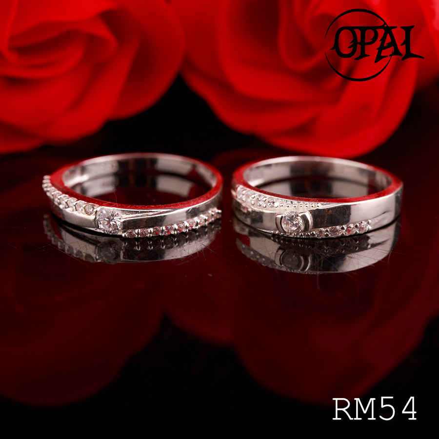 RM54 - Nhẫn tình nhân cao cấp Opal