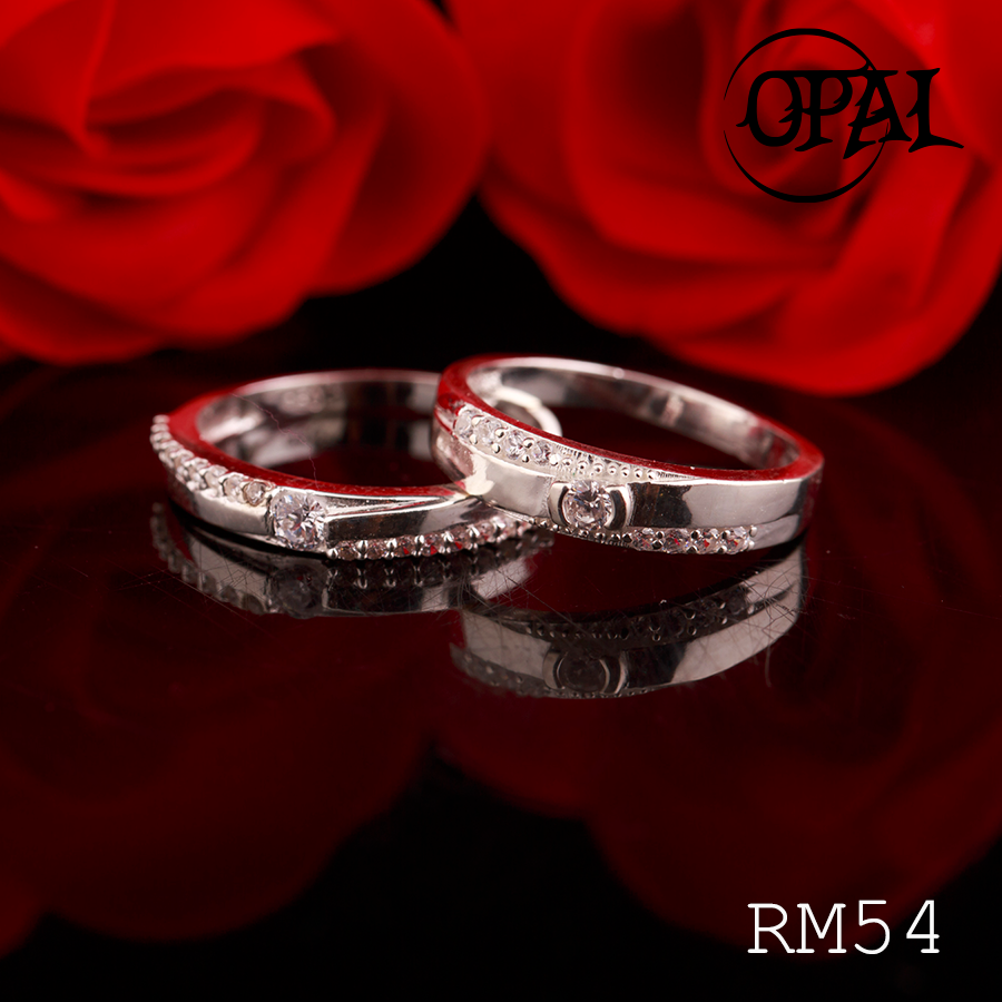 RM54 - Nhẫn tình nhân cao cấp Opal