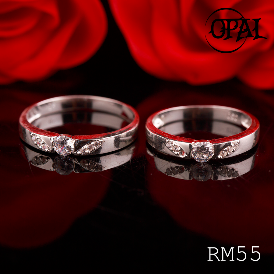 RM55 - Nhẫn tình nhân cao cấp Opal