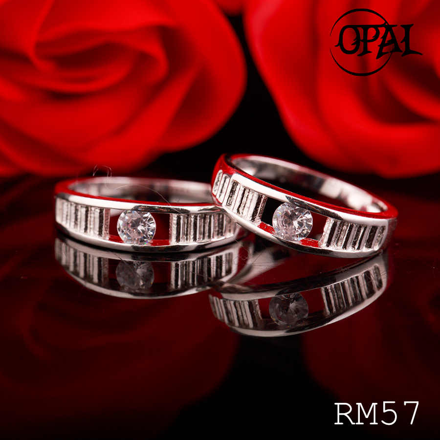 RM57 - Nhẫn tình nhân cao cấp Opal