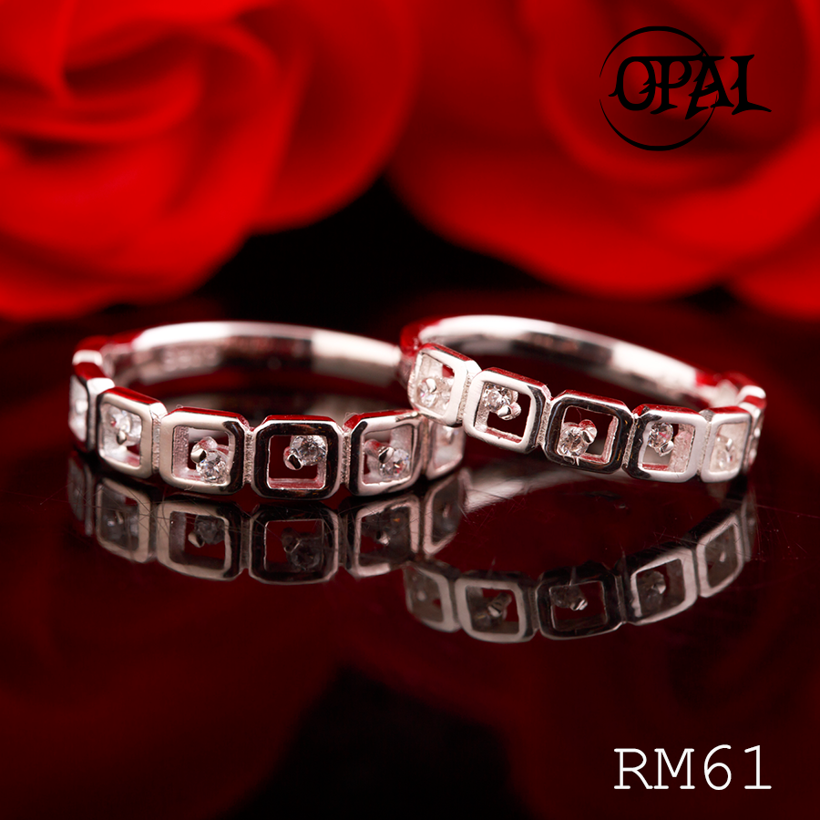 RM61 - Nhẫn tình nhân cao cấp Opal