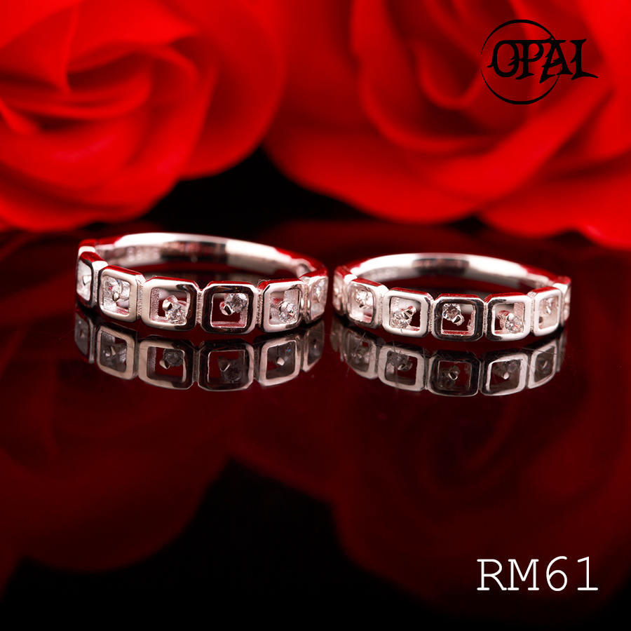RM61 - Nhẫn tình nhân cao cấp Opal