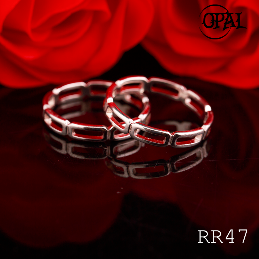 RR47- Nhẫn tình nhân cao cấp Opal