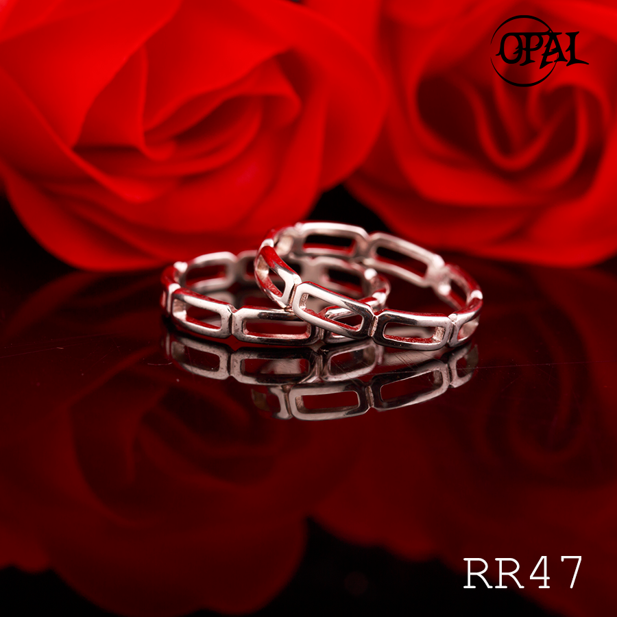 RR47- Nhẫn tình nhân cao cấp Opal