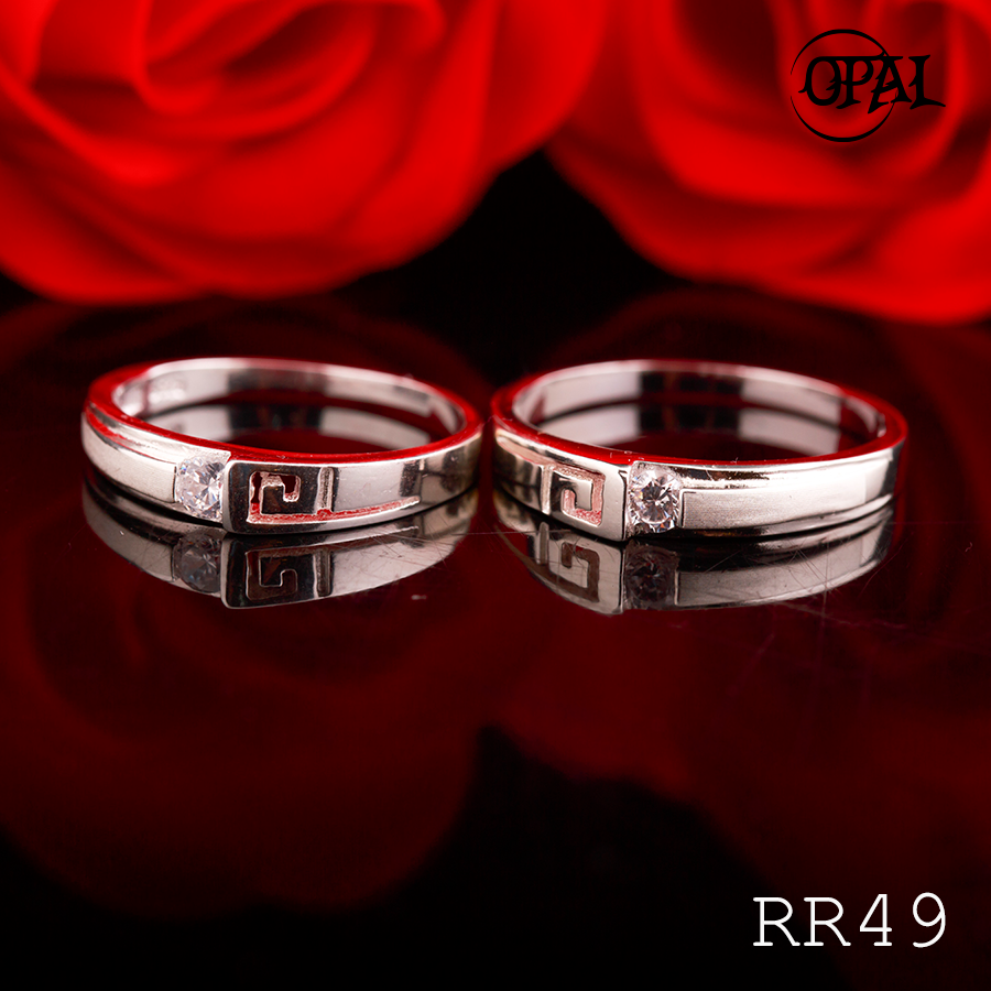 RR49- Nhẫn tình nhân cao cấp Opal