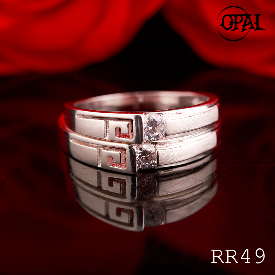RR49- Nhẫn tình nhân cao cấp Opal