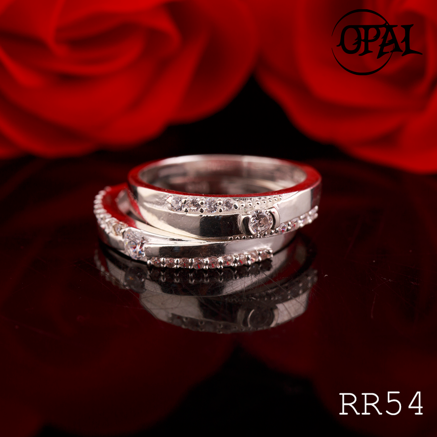 RR54 - Nhẫn tình nhân cao cấp Opal