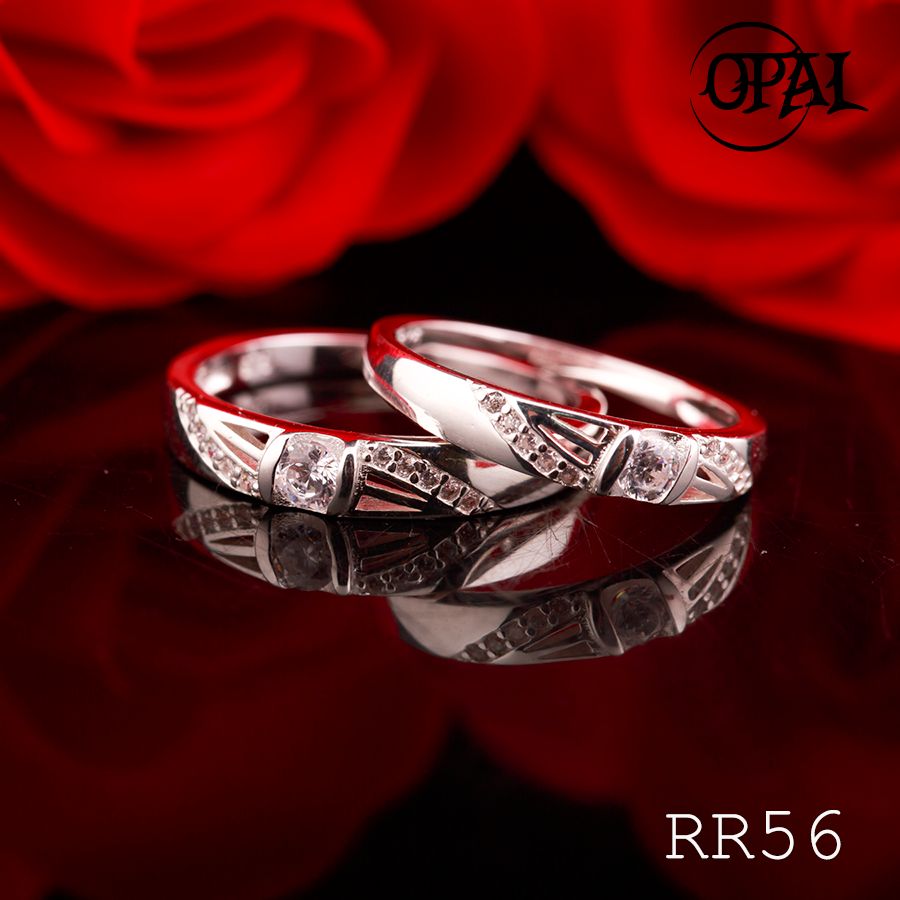 RR56 - Nhẫn tình nhân cao cấp Opal
