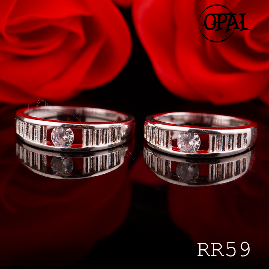 RR59 - Nhẫn tình nhân cao cấp Opal