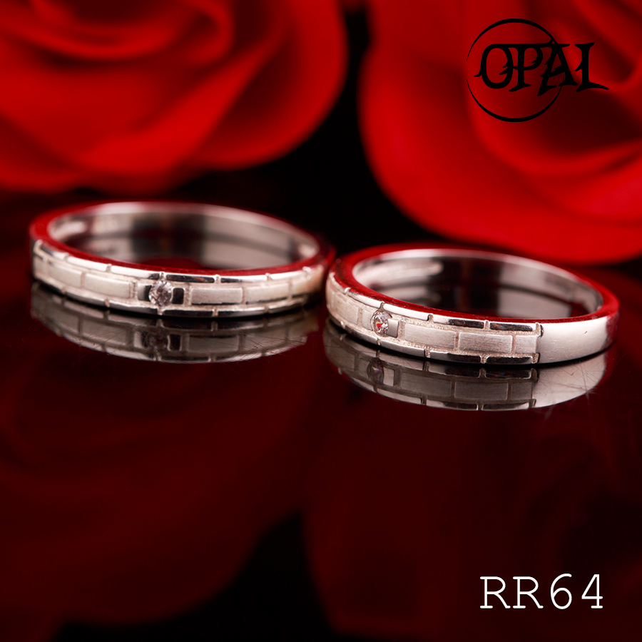 RR63 - Nhẫn tình nhân cao cấp Opal