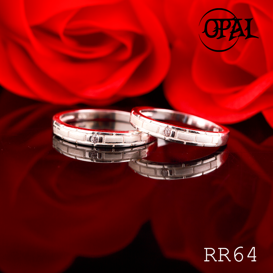 RR63 - Nhẫn tình nhân cao cấp Opal