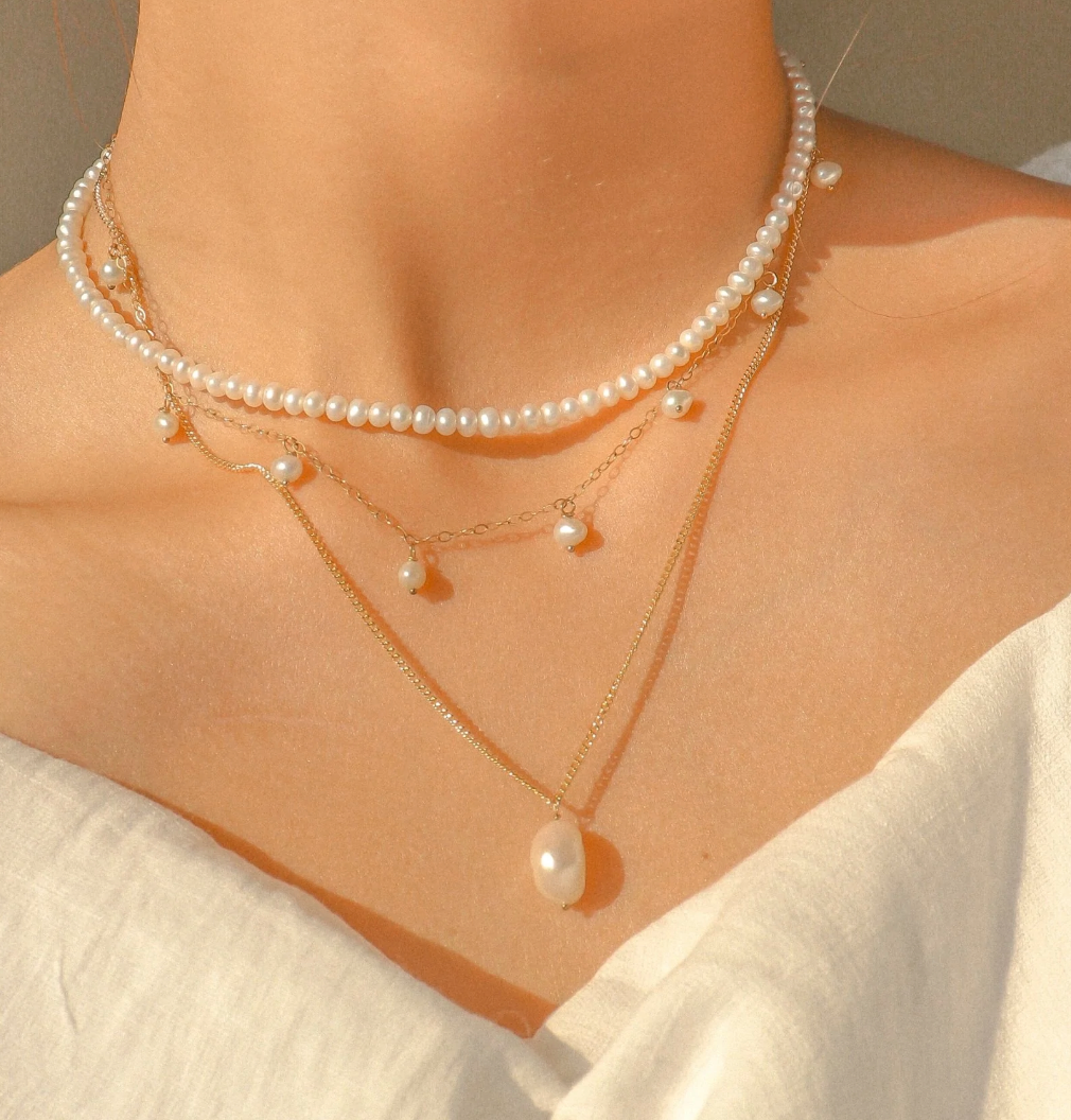BST Vòng cổ Choker Opal