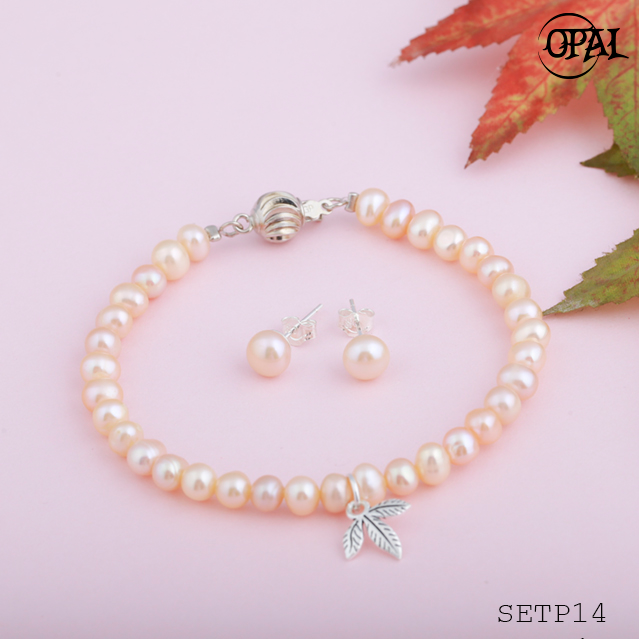 SETP14 - Bộ trang sức Ngọc Trai OPAL