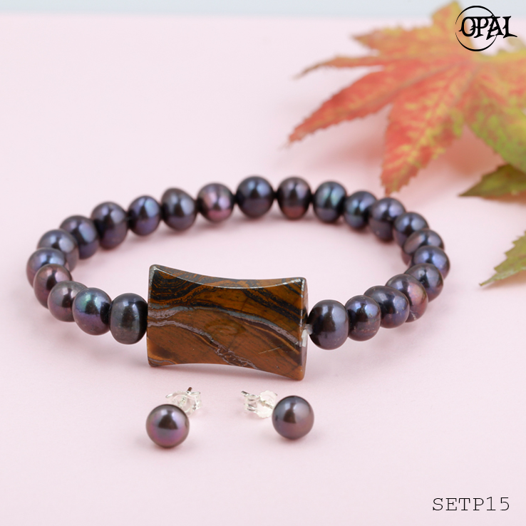 SETP15-Bộ trang sức ngọc trai OPAL.