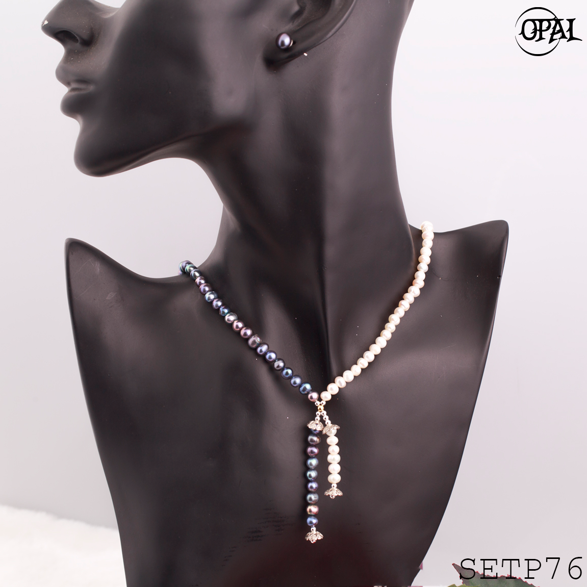 SETP76-Bộ trang sức ngọc trai OPAL