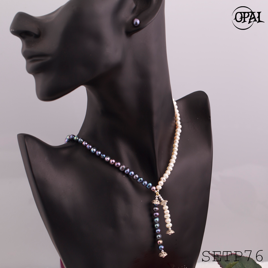 SETP76-Bộ trang sức ngọc trai OPAL