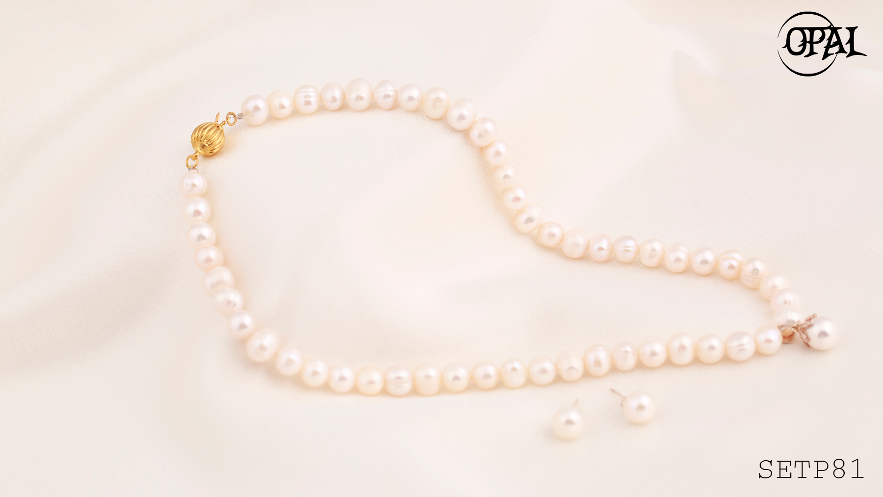 SETP81-Bộ trang sức ngọc trai OPAL
