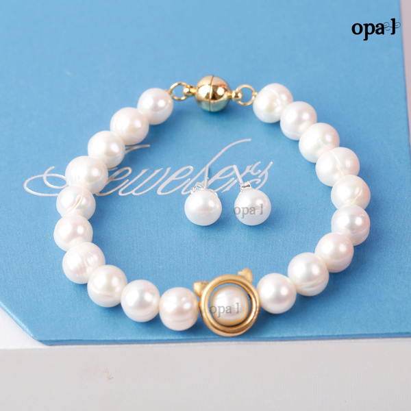  Set vòng tay và hoa tai thương hiệu Opal HT2 