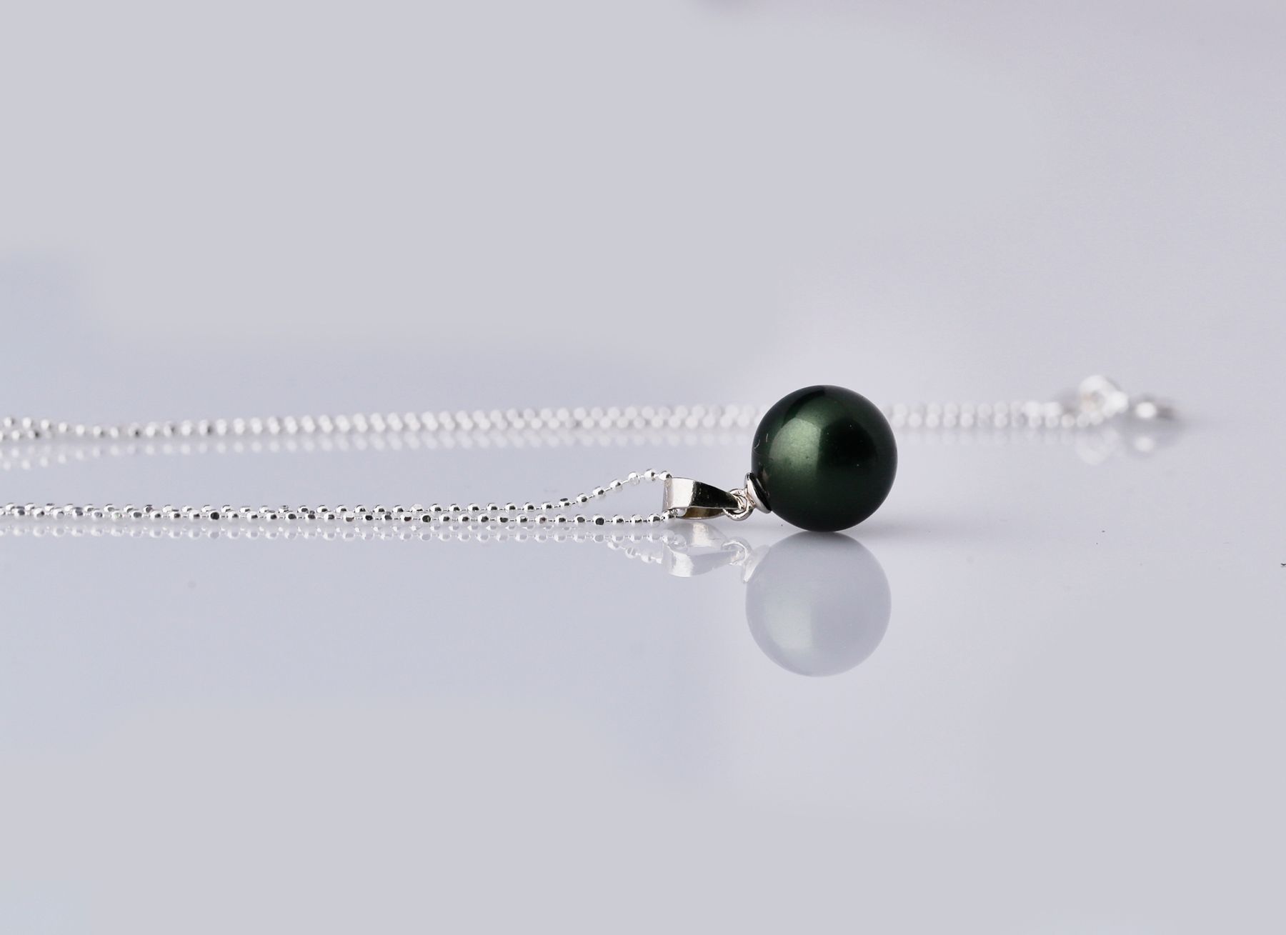 W4-101724-BỘ MẶT VÀ DÂY CHUYỀN BẠC ĐÍNH NGỌC ỐC SANG TRỌNG OPAL