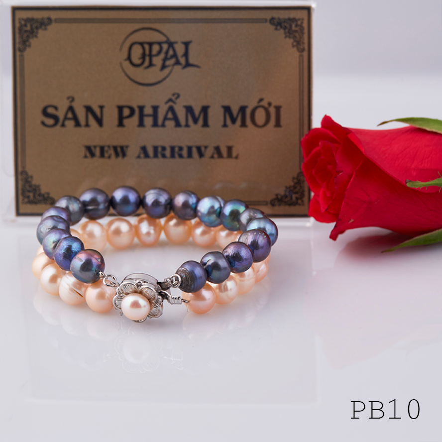 PB010 - Chuỗi vòng tay ngọc trai OPAL