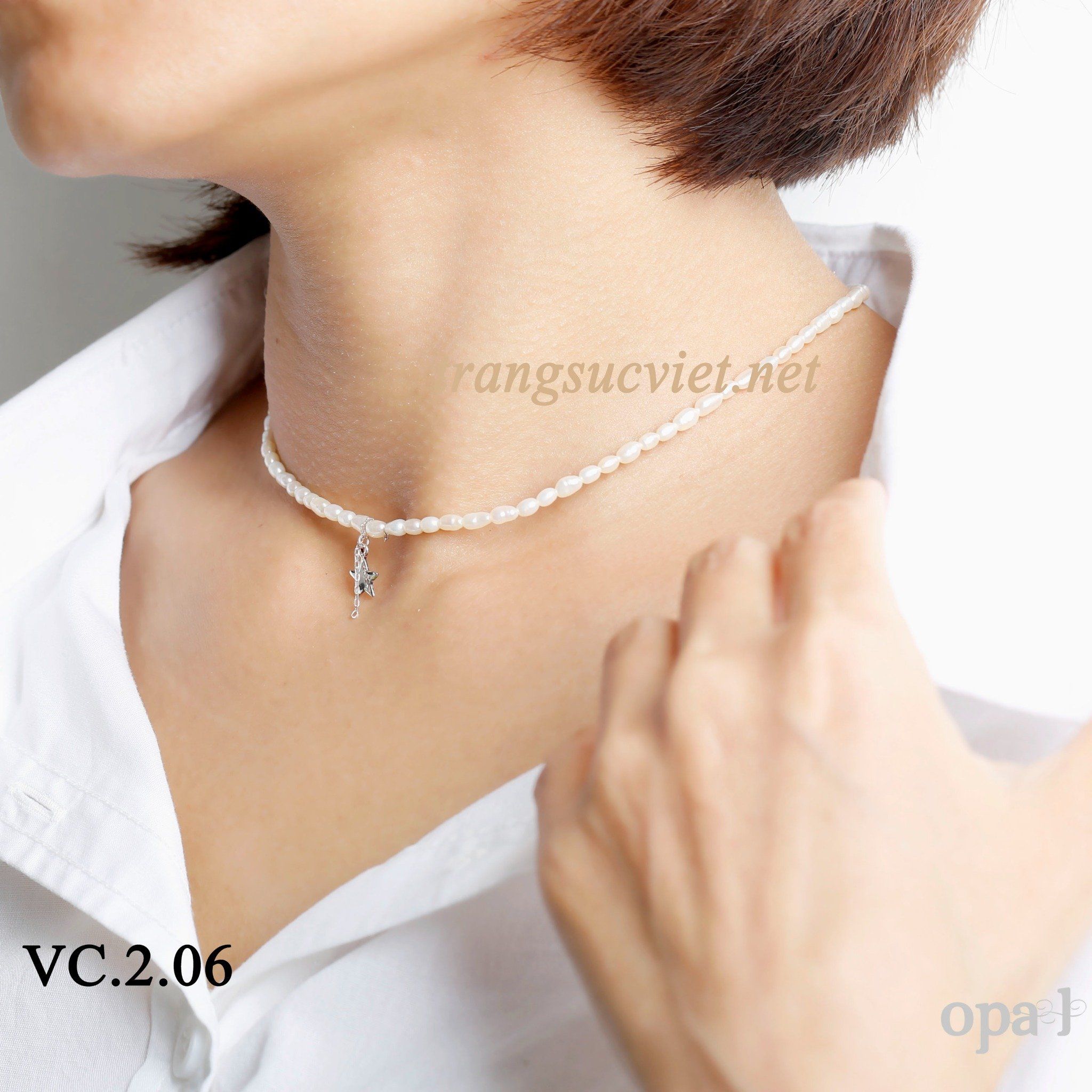 Choker Opal trẻ trung – Cho cô nàng bạn thương, ưu đãi tháng 4 chỉ : 850K