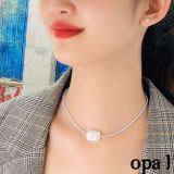  Vòng cổ Ngọc Trai Baroque Phong cách Châu Âu thương hiệu Opal 