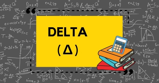 Công thức tính delta