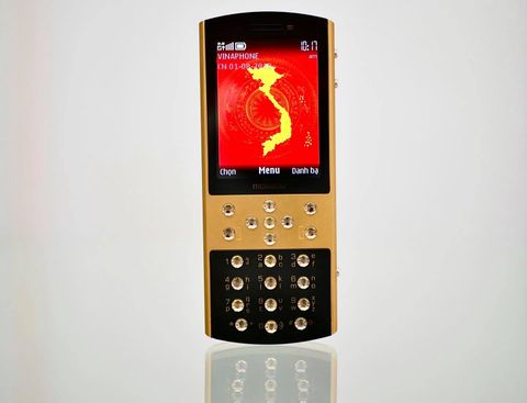 Điện Thoại Mobiado 712 Golden Vàng Khối