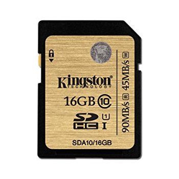 Cards Kingston Sdhc/Sdxc Uhs-I Class 10  16Gb  Sda10